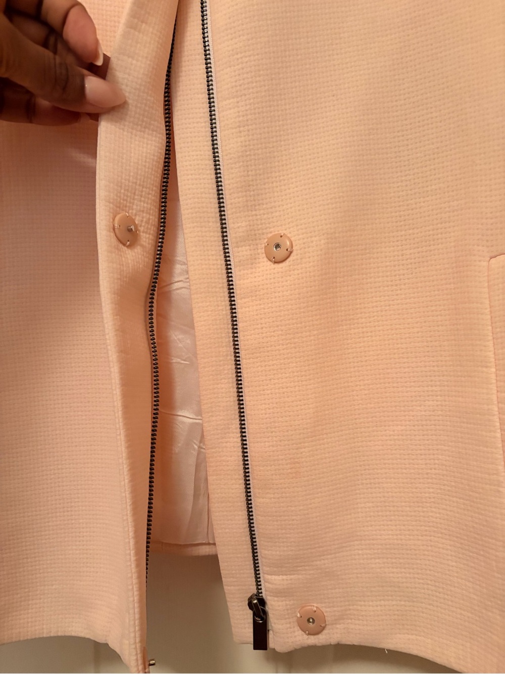 Massimo Dutti blazer baby pink - Picture 5 of 8